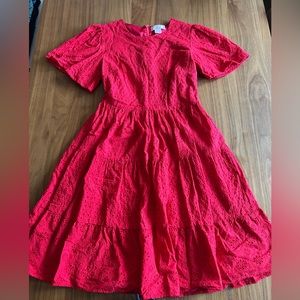 Rachel Parcell red dress